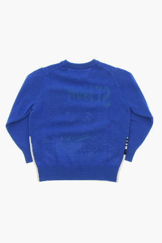 DISNEY Wool Blend Crew-neck Sweater with embroidery