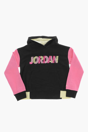 Two-Tone Hoodie FUNDAMENTAL with Logo Print
