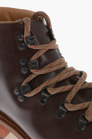 Sneakers da Trekking in Pelle 