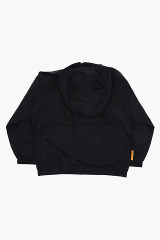 PAC-MAN Nylon Windbreaker Jacket With Hood