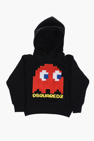 PAC-MAN 기모면 후디 COOL FIT 자수