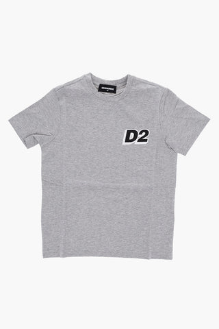 T-shirt Girocollo RELAX in Cotone con Monogram