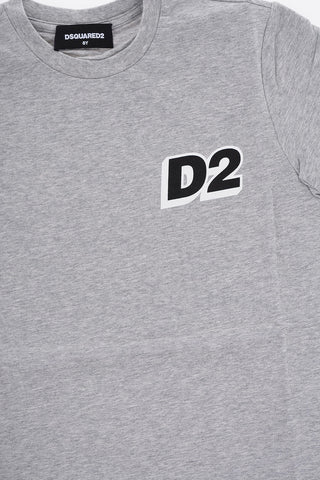 T-shirt Girocollo RELAX in Cotone con Monogram
