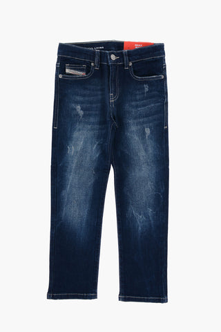 Jeans 2020 D-VIKER-J in Cotone Stretch a Vita Media