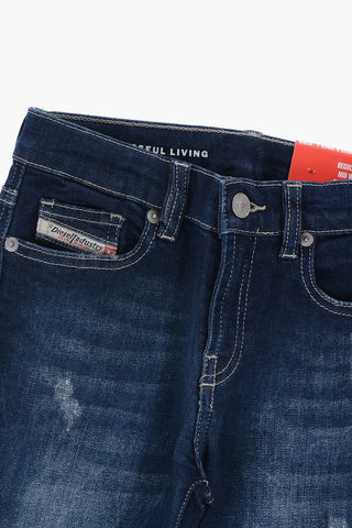 Jeans 2020 D-VIKER-J in Cotone Stretch a Vita Media
