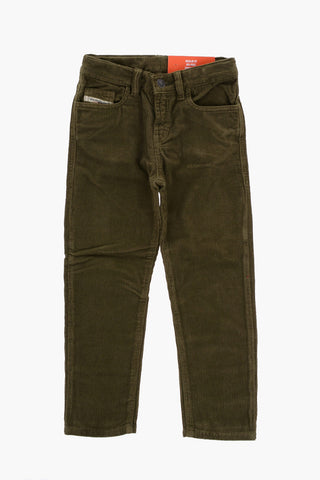 Ribbed Velour Trousers 2020 D-VIKER-J