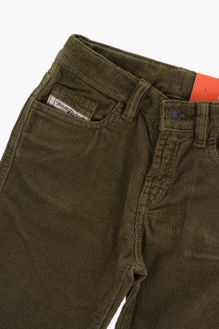 Ribbed Velour Trousers 2020 D-VIKER-J