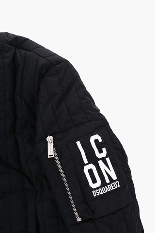 ICON Bomber Trapuntato a Tinta unita