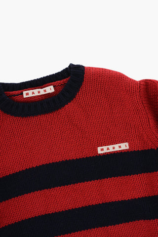 Two-Tone Striped Sweater