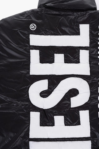 Giubbotto JUPITER in Nylon con Logo in Rilievo