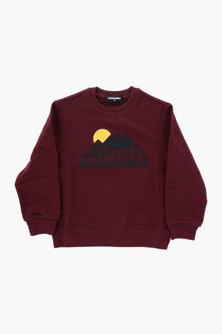 Brushed Cotton RELAX Crew-neck Sweatshirt