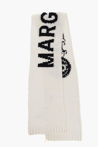 MM6 Sciarpa in Lana e Nylon