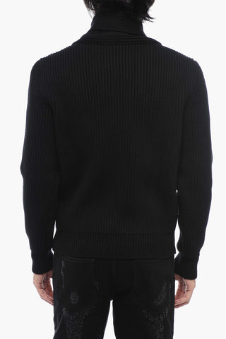 Shawl Neck Wool Pullover