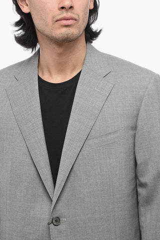 Blazer LEADER in Lana con Tasche ad Aletta