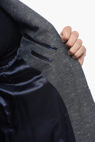 CC COLLECTION Halbgefütterter Blazer mit Pattentaschen