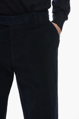 Pantalone Chino MORELLO in Velluto a Coste
