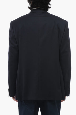 Virgin Wool ACADEMY Blazer with Flap Pockets