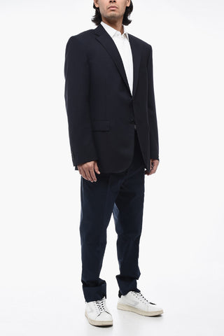 Virgin Wool ACADEMY Blazer with Flap Pockets
