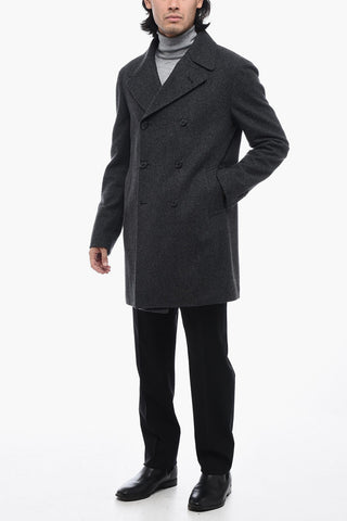 Cappotto Svasato a Quadri con Semifodera Trapuntata