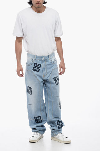 Carpenter Denims with Embroidered Multi -Logo