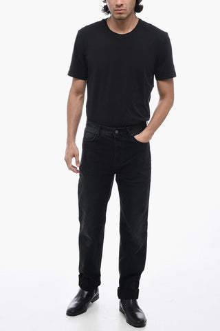 Jeans Slim Fit con Effetto Delavé