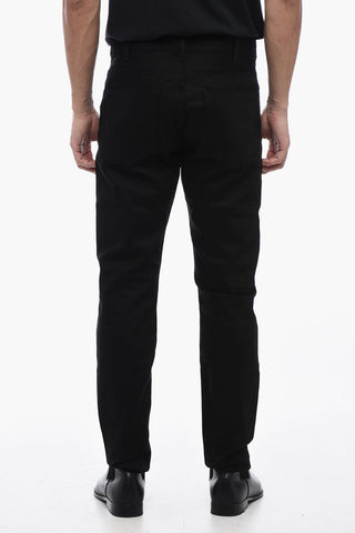 Pure Black Washed LOU Low-rise Denims