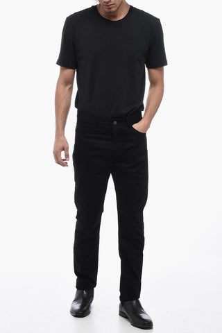 Pure Black Washed LOU Low-rise Denims