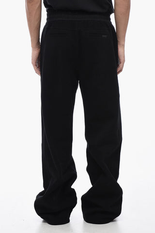 Brushed Cotton Straight-Fit Joggers