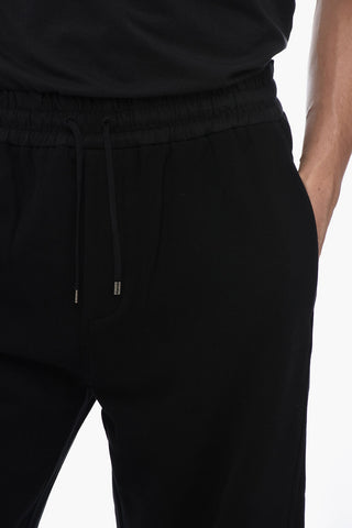 Brushed Cotton Straight-Fit Joggers