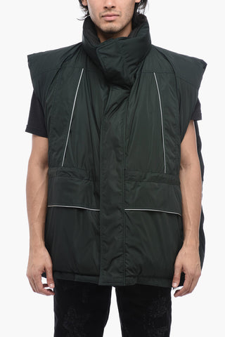 UNISEX Utility Quilted Vest with Reflective Detail