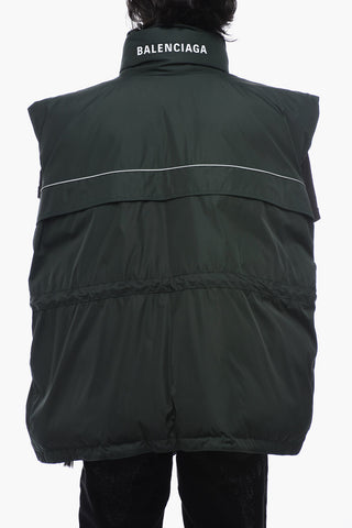 UNISEX Utility Quilted Vest with Reflective Detail