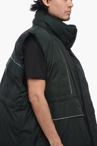 UNISEX Utility Quilted Vest with Reflective Detail