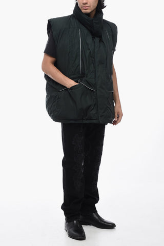 UNISEX Utility Quilted Vest with Reflective Detail
