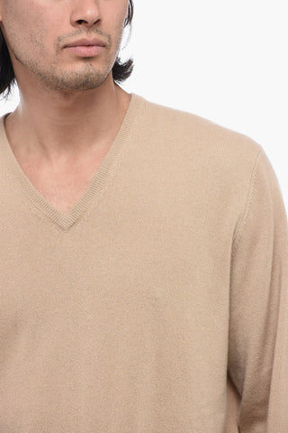 V Neck Pure Cashmere Sweater