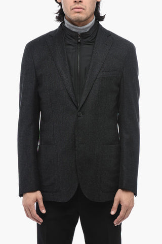 ID Wool Layered Blazer