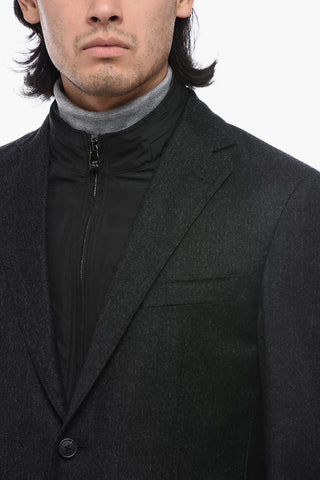 ID Wool Layered Blazer