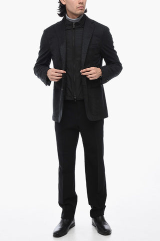 ID Wool Layered Blazer