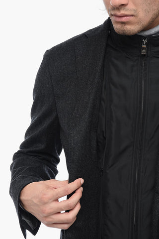 ID Wool Layered Blazer