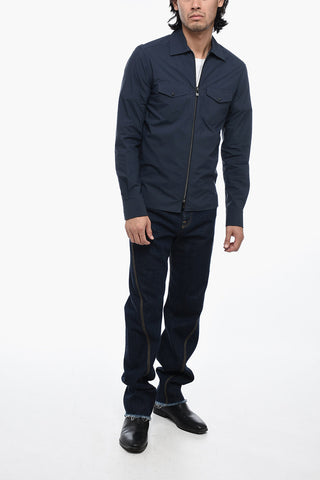 2-pocket Shirt with Zip Closure