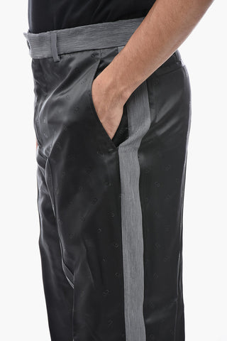DIOR x ERL Logoed Lining Pants with Crepê Fabbric Detail