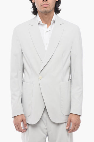 CC COLLECTION Center Vent Notch Lapel RESET Double Breasted Suit