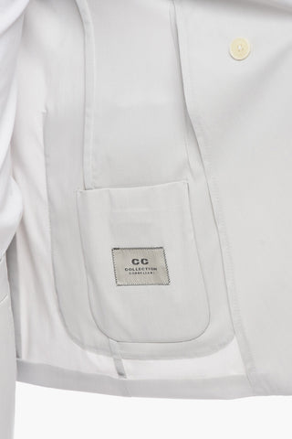 CC COLLECTION Center Vent Notch Lapel RESET Double Breasted Suit