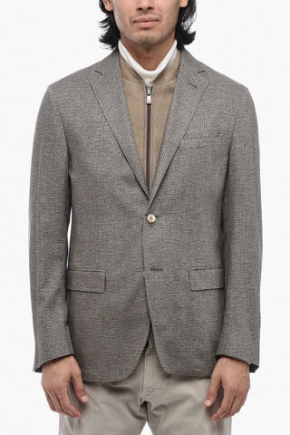ID Silk Half-lined Blazer with Removable Layer