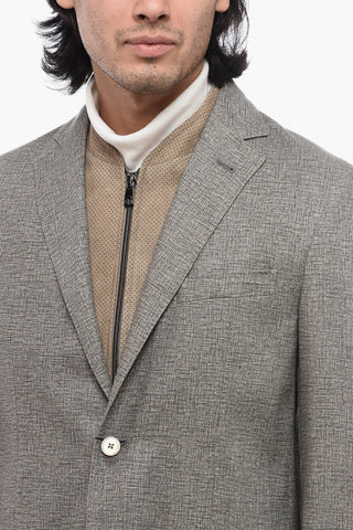 ID Silk Half-lined Blazer with Removable Layer