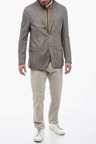 ID Silk Half-lined Blazer with Removable Layer