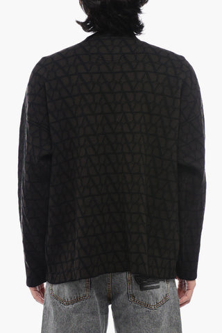Pullover Girocollo con  Motivo Logo