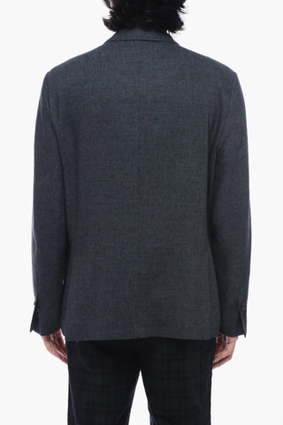 ID Linen-blend Unlined Blazer