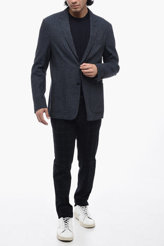 ID Linen-blend Unlined Blazer