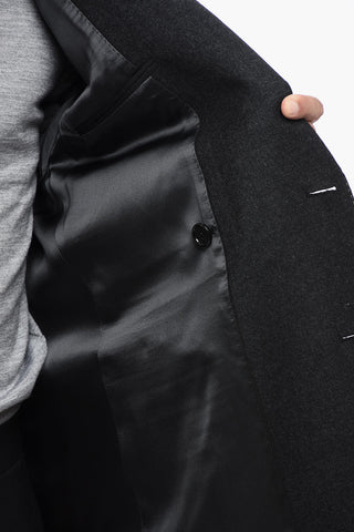 TAILORED Blazer Aus Wolle, Doppelreiher Mit Spitzenrevers