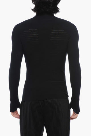 Stretch Breathable Fabric Tech Sweater